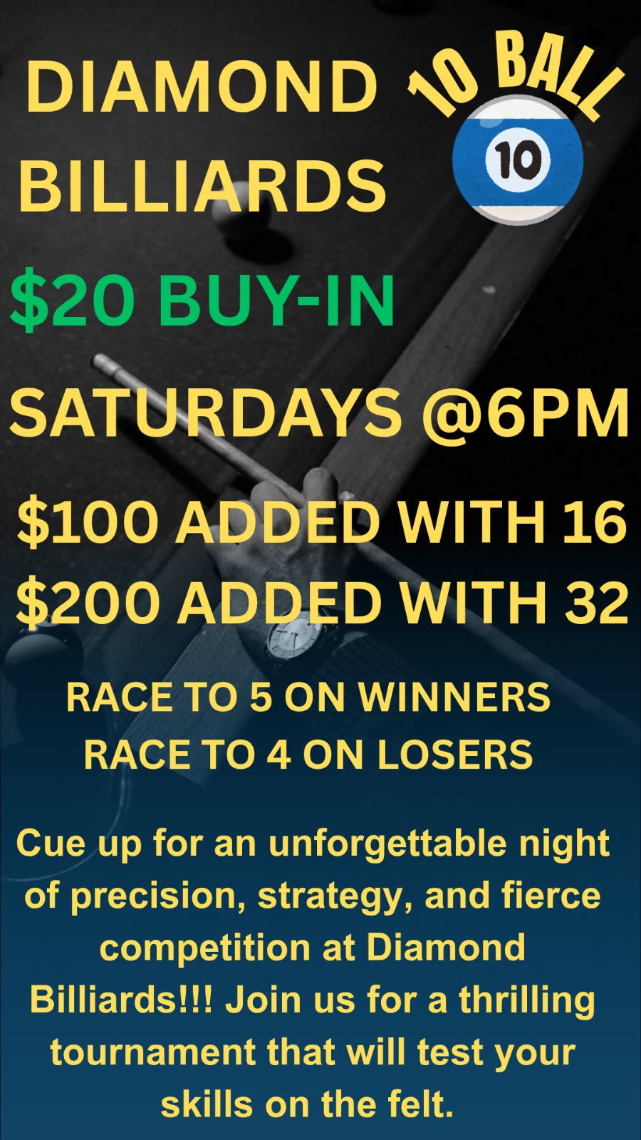 10 Ball flyer