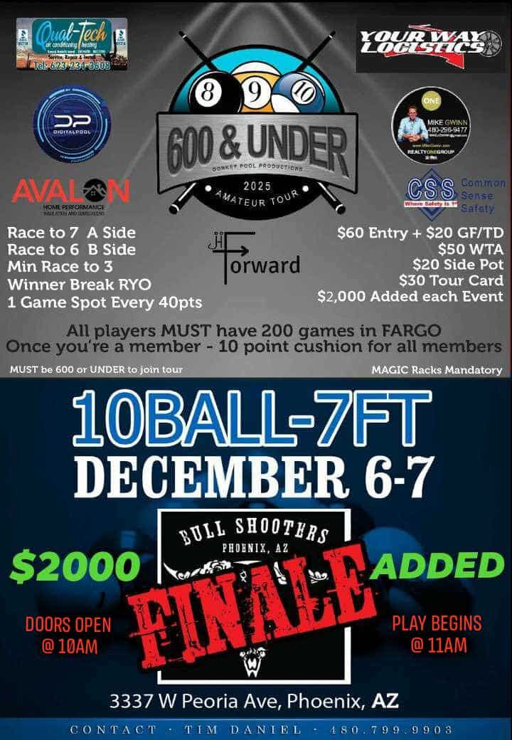 10Ball-7Ft Finale flyer
