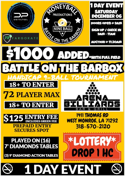 Battle On The Barbox flyer