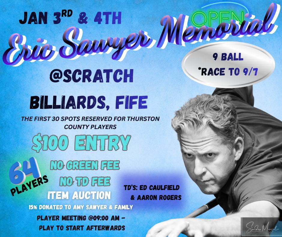 Eric Sawyer Memorial flyer