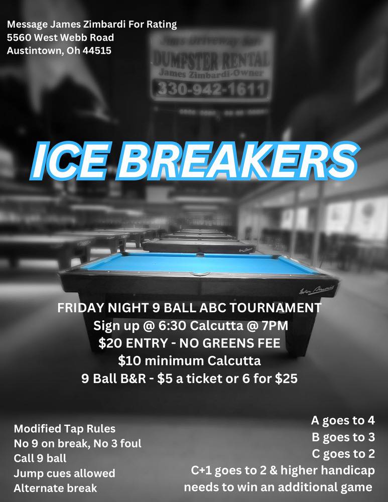 Ice Breakers flyer