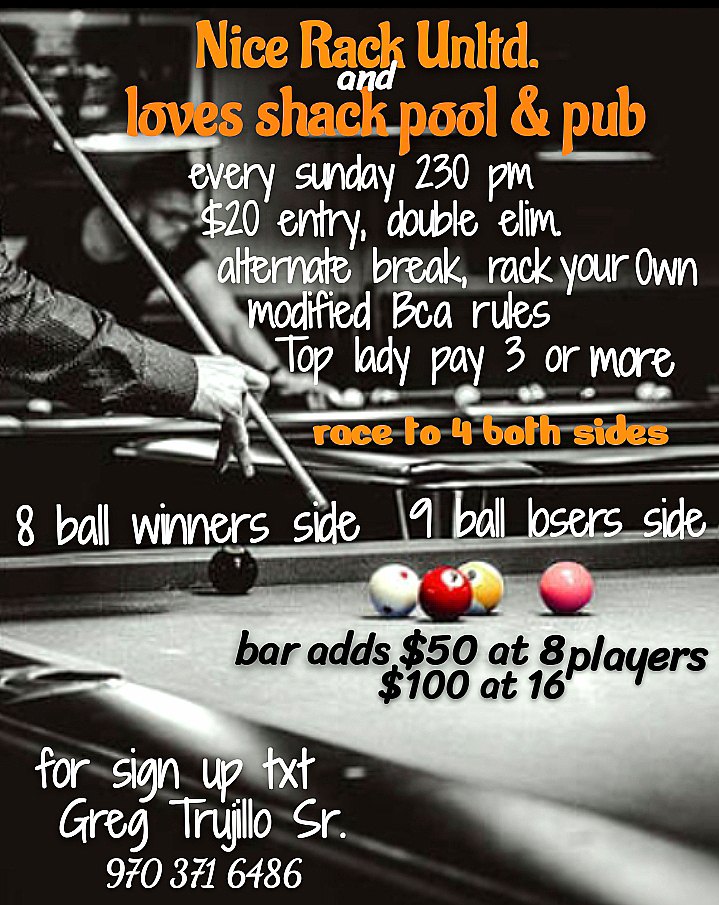 Nice Rack Unltd. flyer