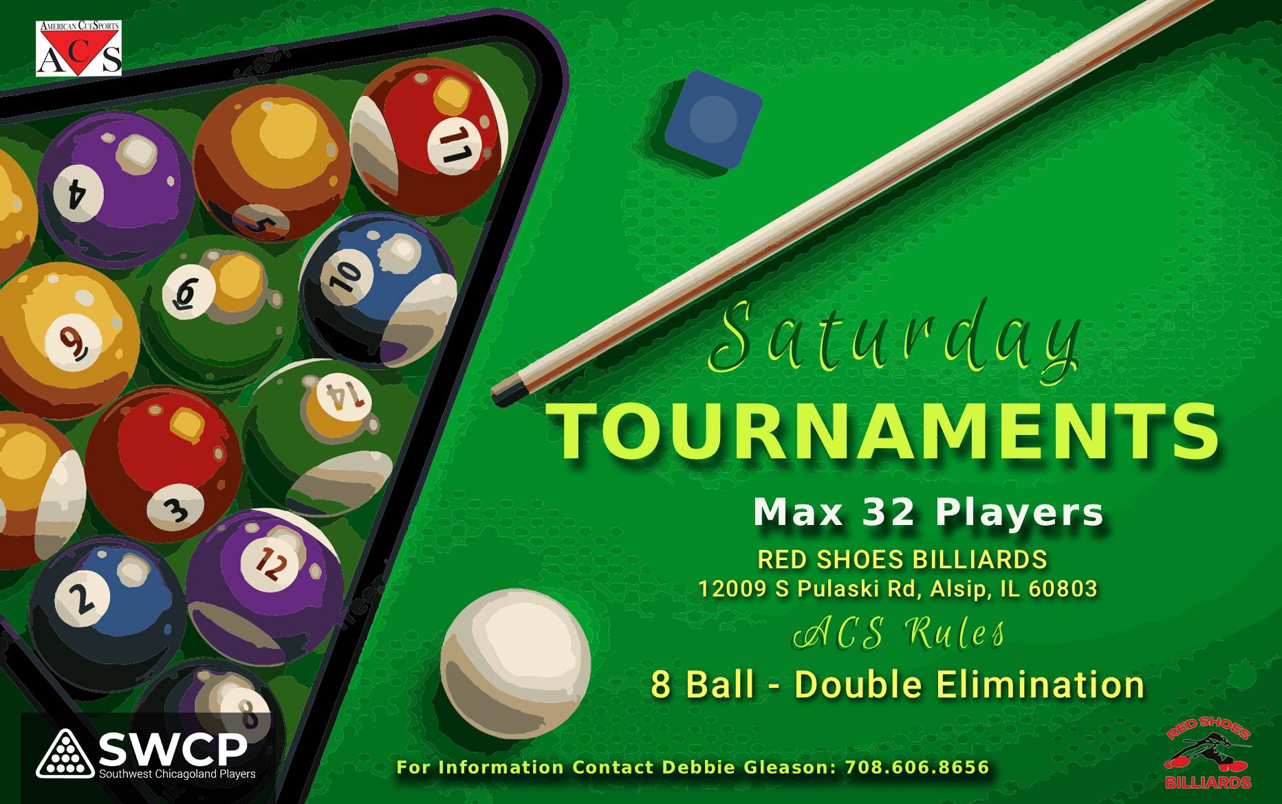 Saturday Tournaments flyer