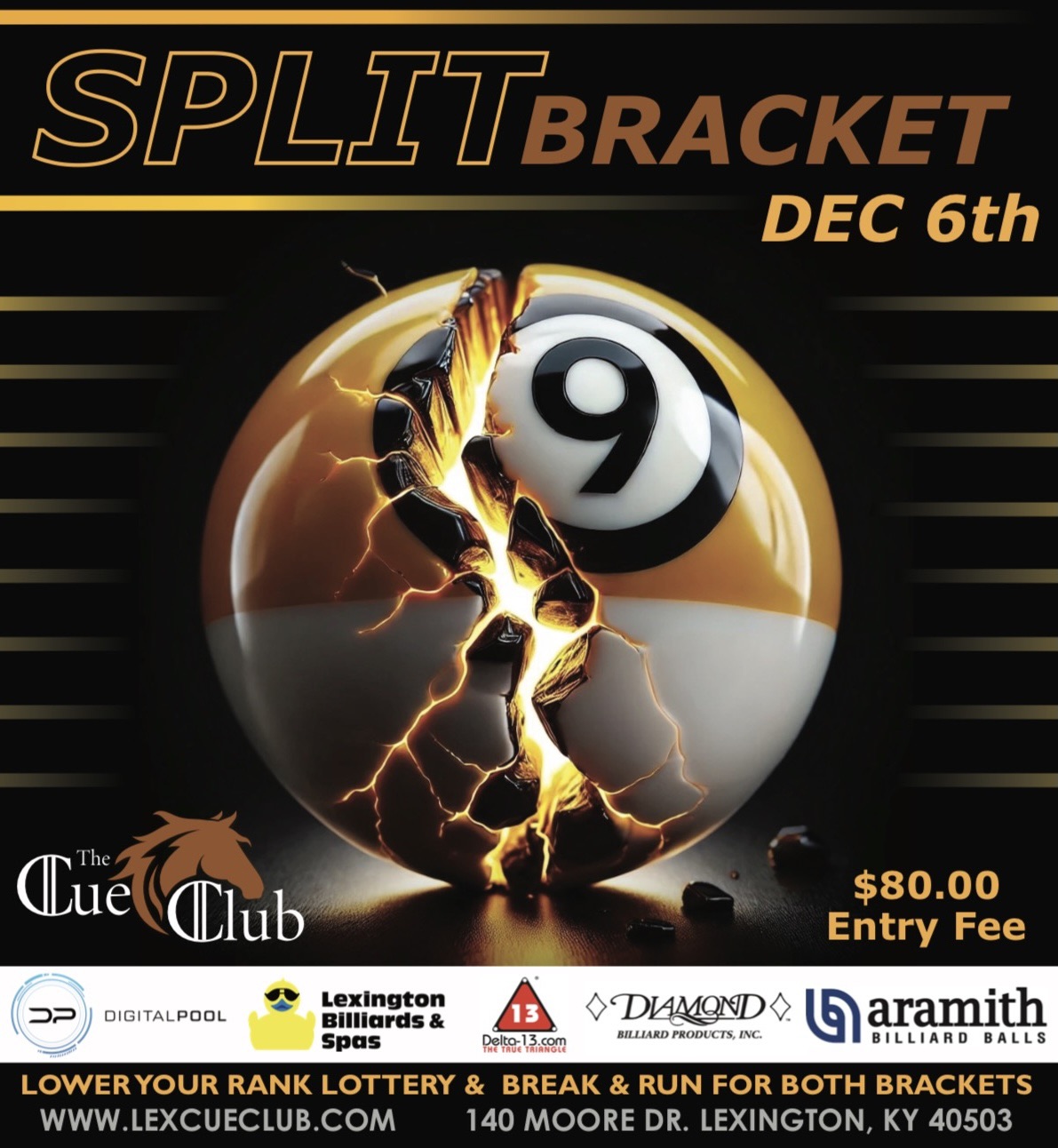 Split Bracket flyer