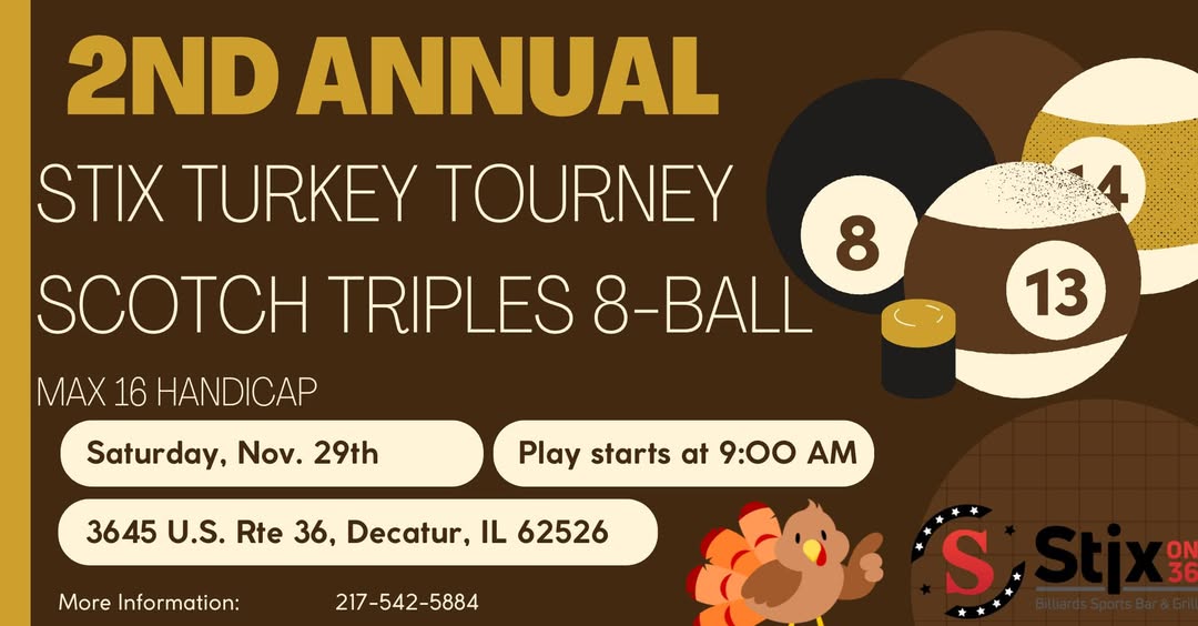 Stix Turkey Tourney flyer