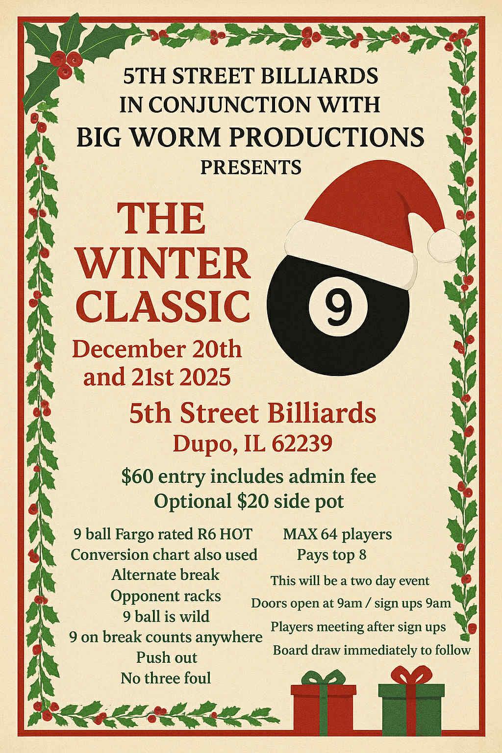 The Winter Classic flyer