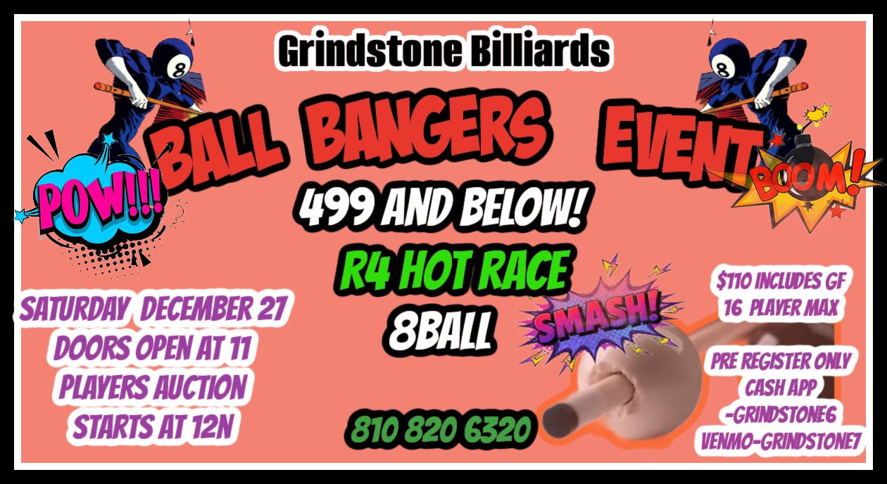 Ball Bangers flyer