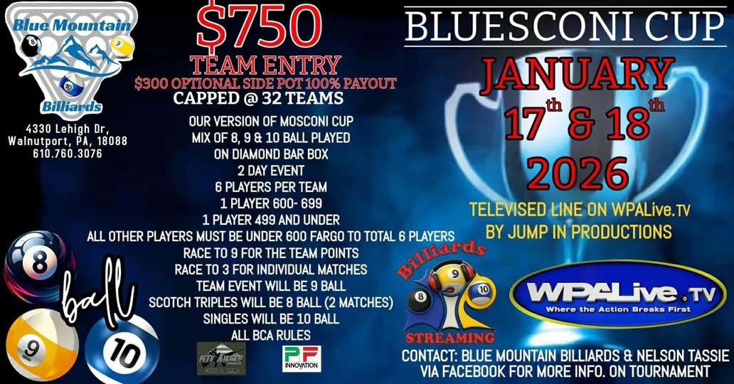 Bluesconi Cup flyer