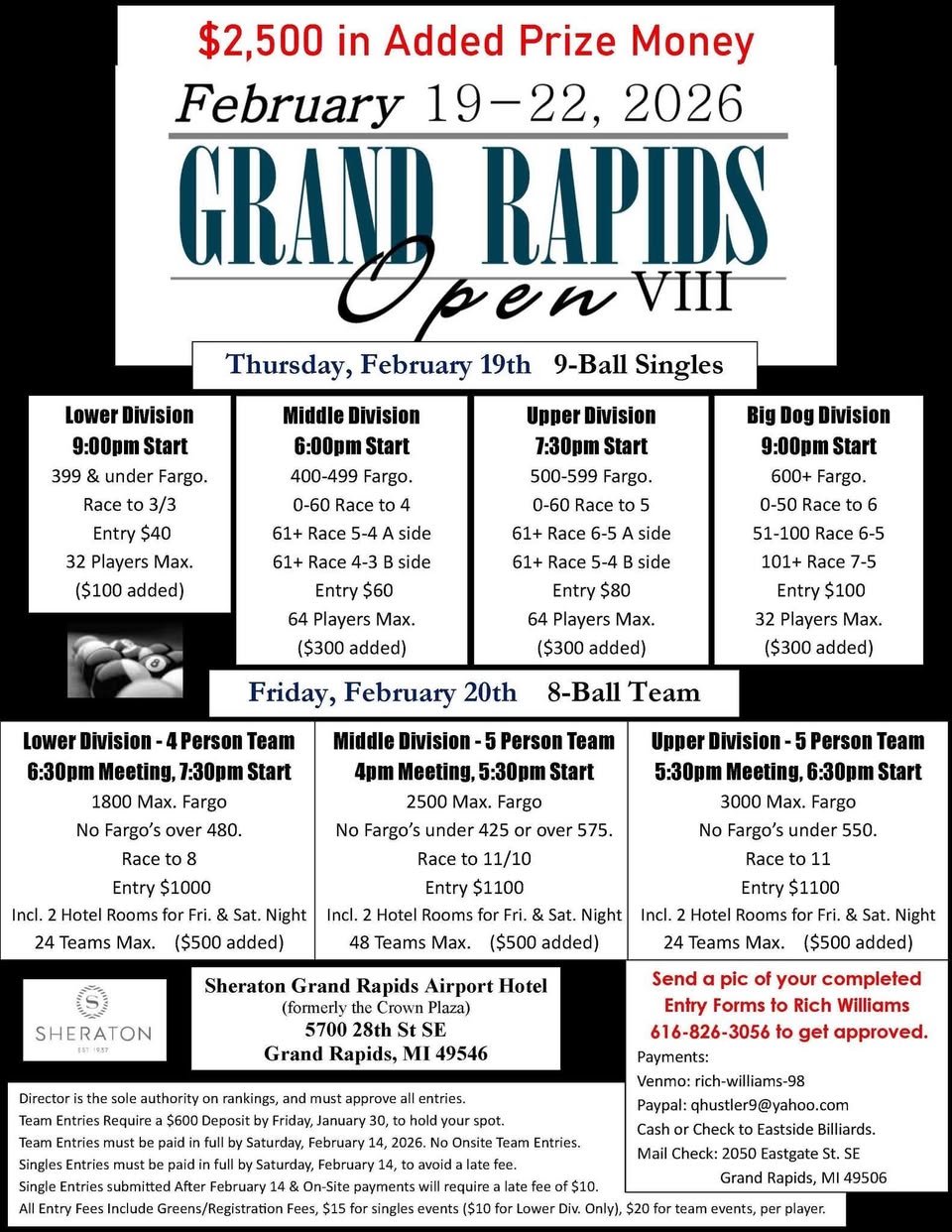 Grand Rapids Open VIII flyer