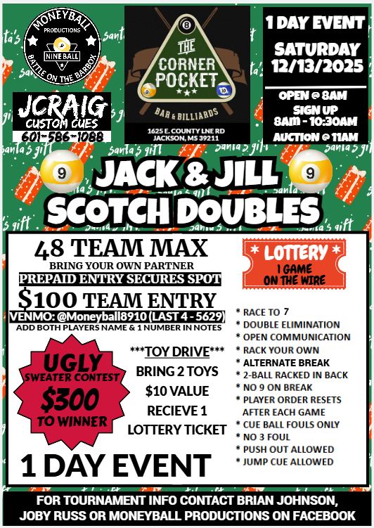 Jack & Jill Scotch Doubles flyer