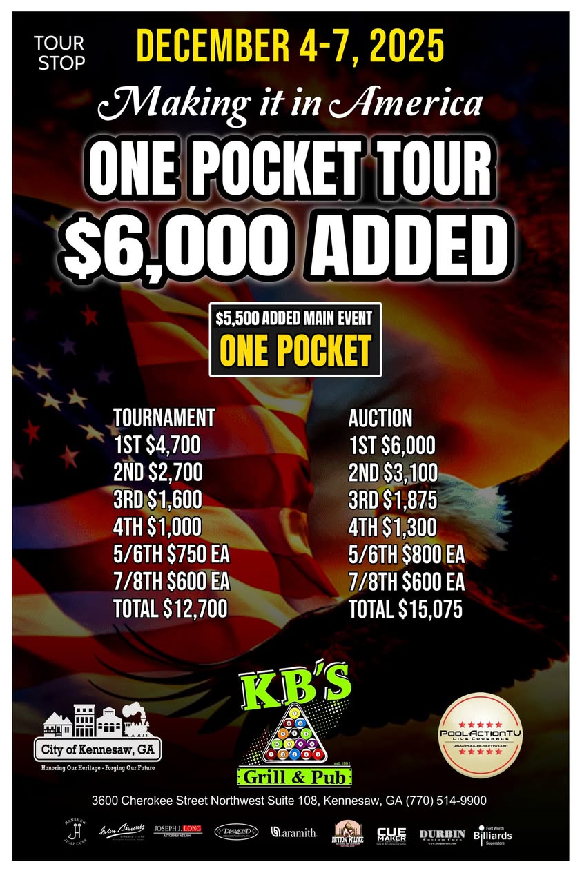 One Pocket Tour flyer