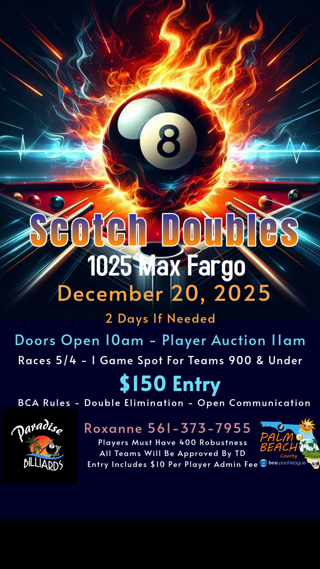 Scotch Doubles flyer