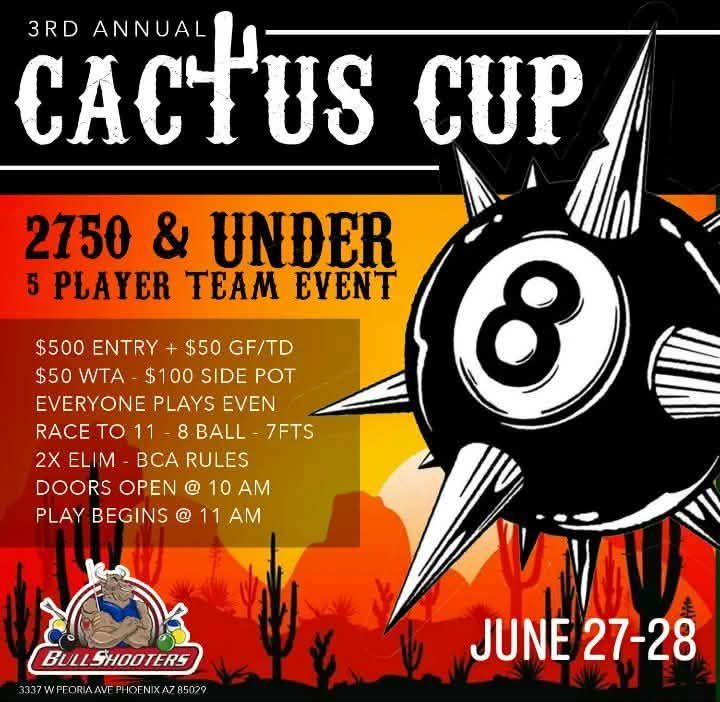 Cactus Cup flyer