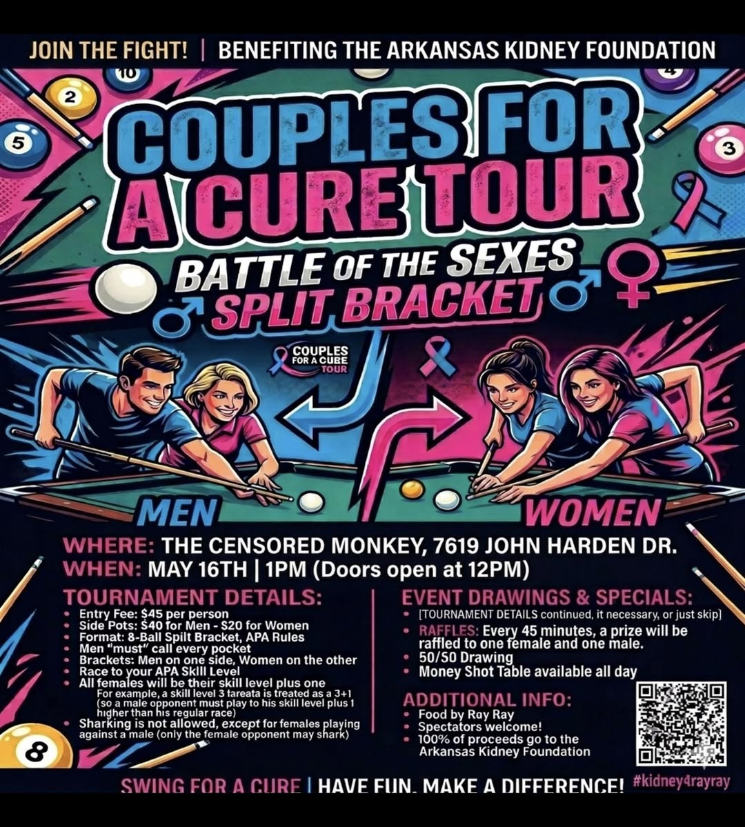 Couples For A Cure Tour flyer
