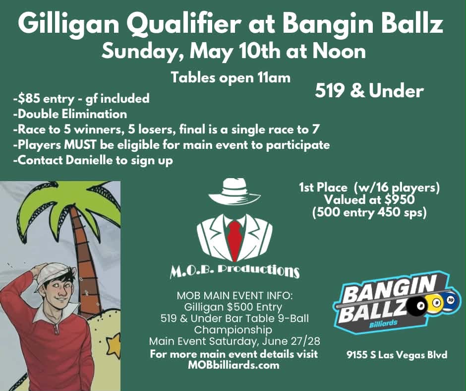Gilligan Qualifier flyer
