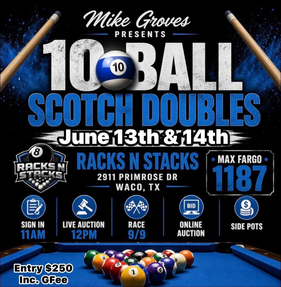 10 Ball Scotch Doubles flyer