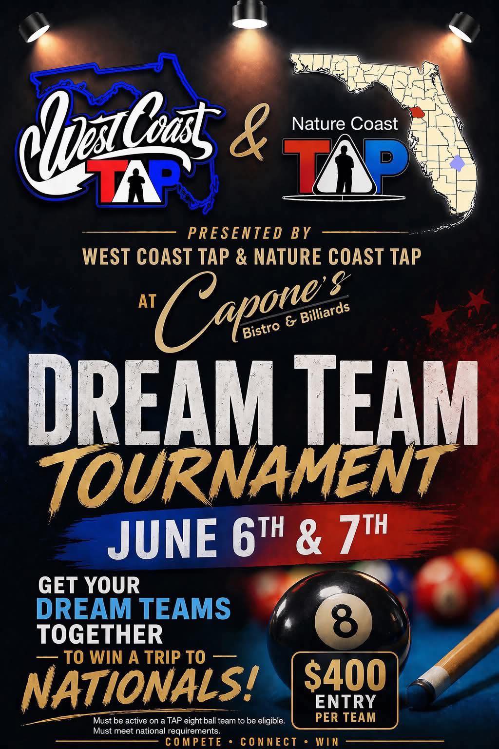 Dream Team Tournament flyer