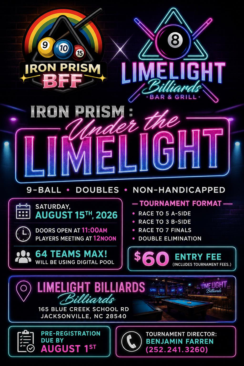Iron Prism: Under the Limelight flyer