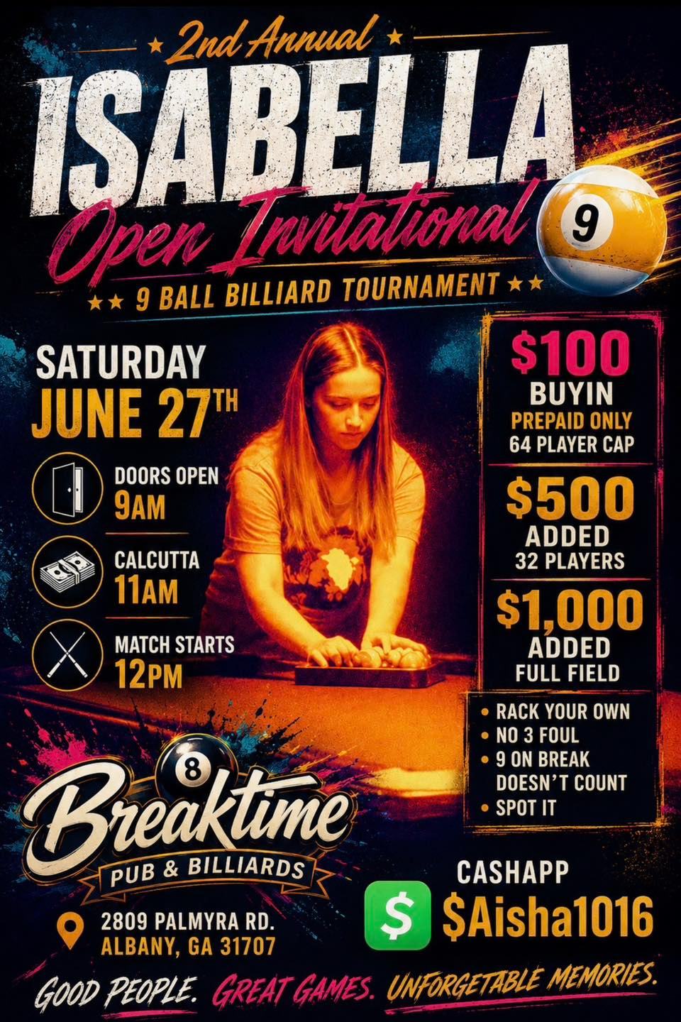 Isabella Open Invitational flyer