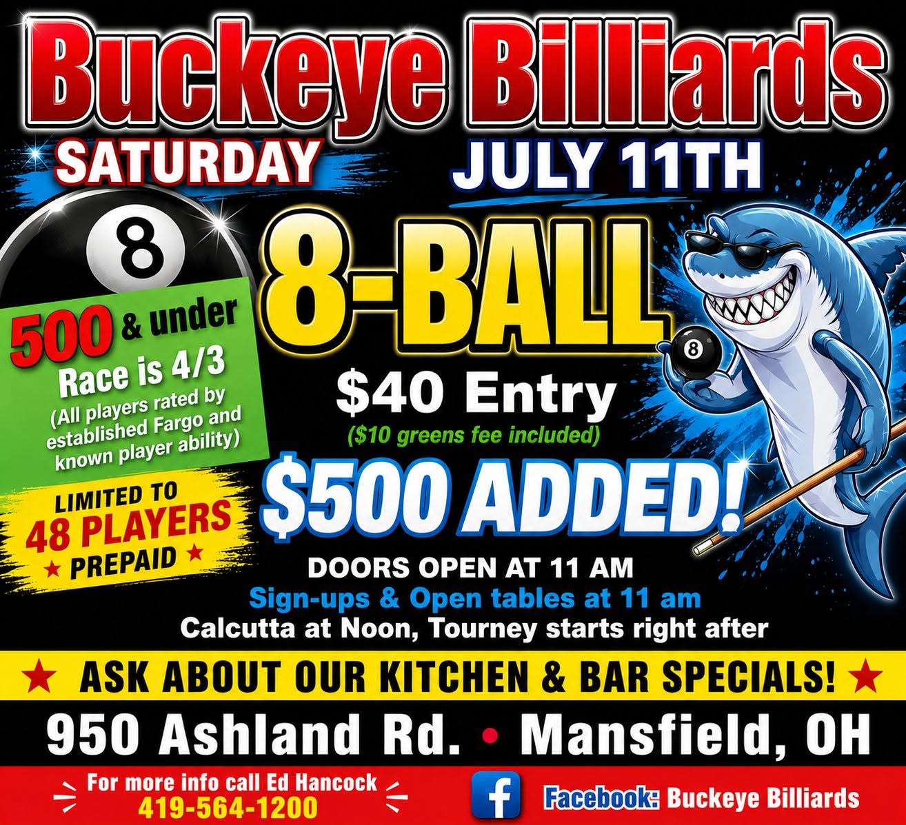8-Ball flyer