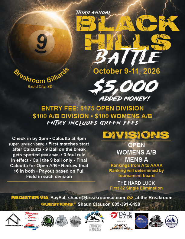 Black Hills Battle flyer