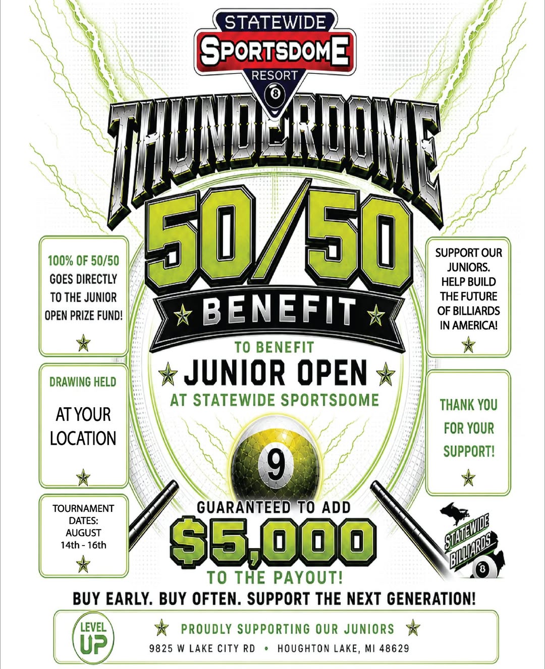 Junior Open flyer