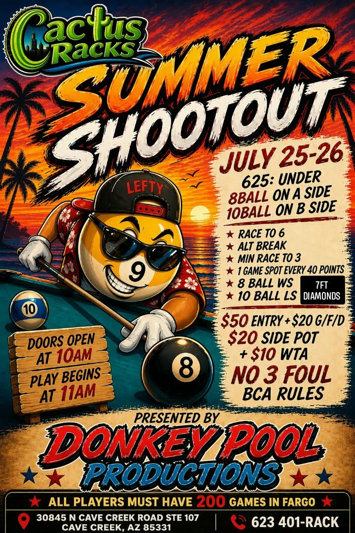 Summer Shootout flyer
