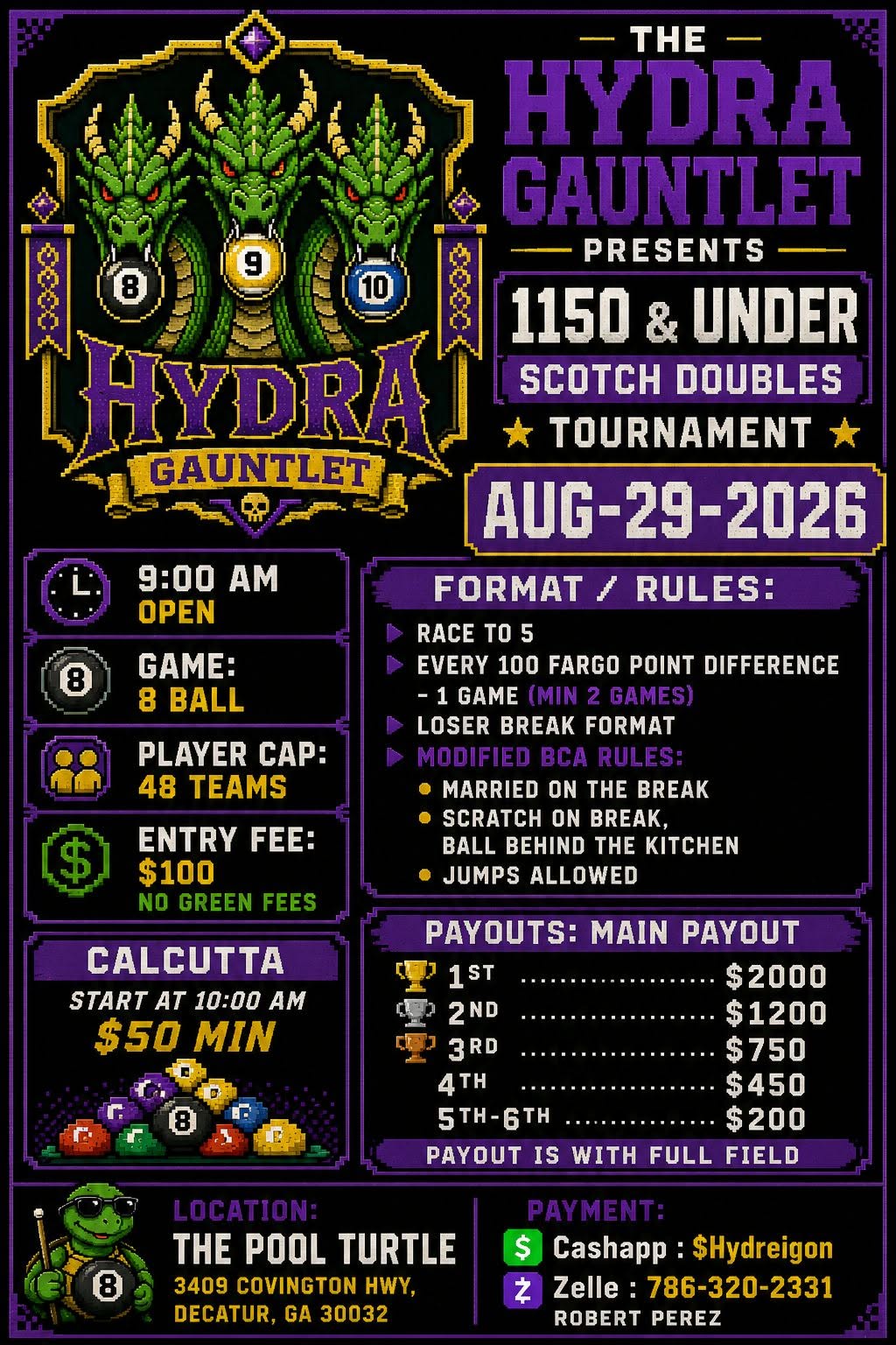 Hydra Gauntlet flyer