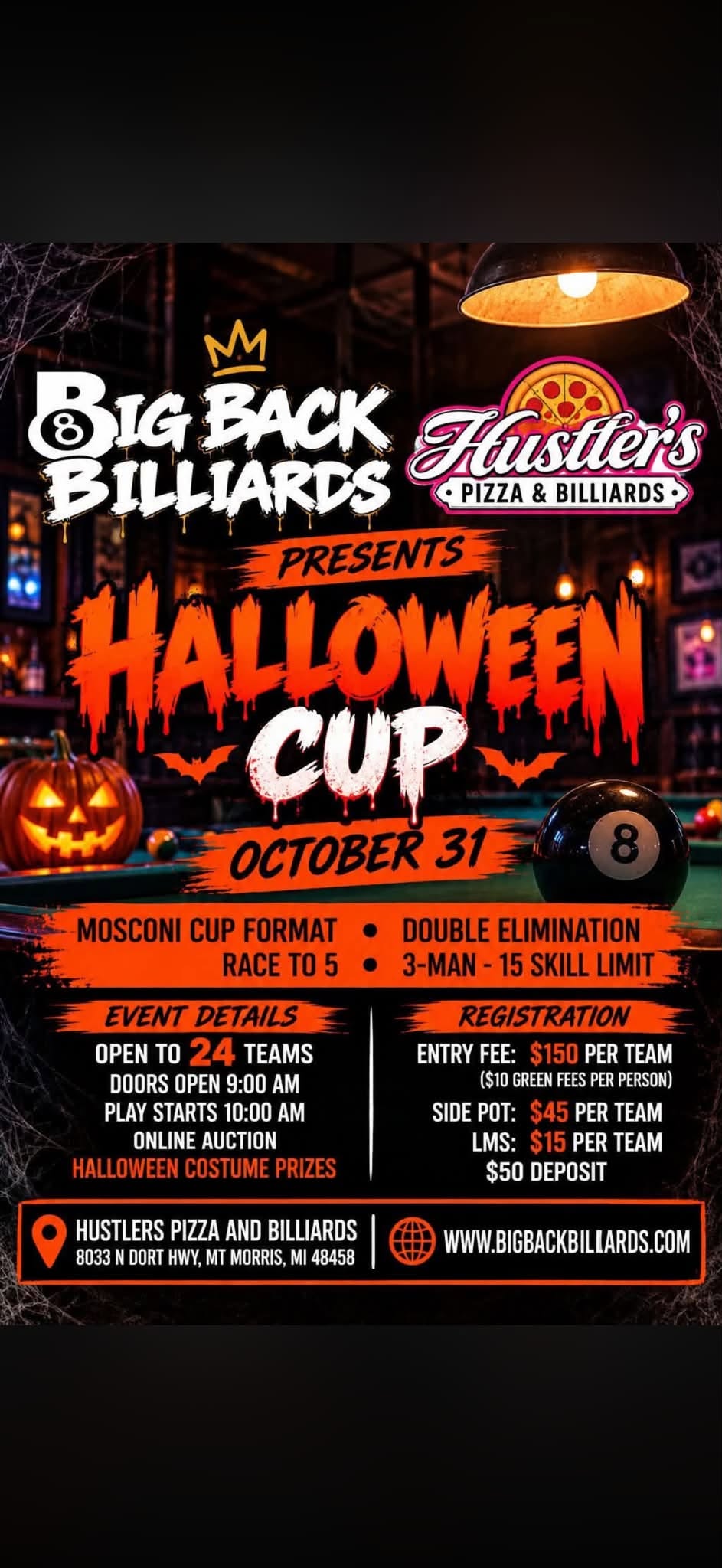 Halloween Cup flyer