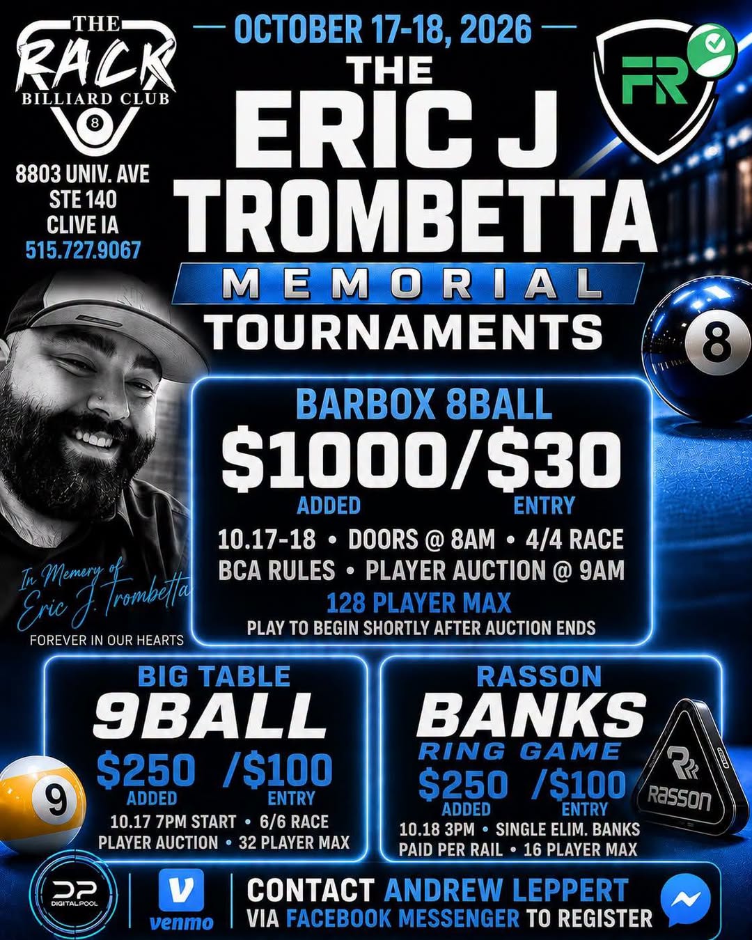 The Eric J. Trombetta Memorial flyer