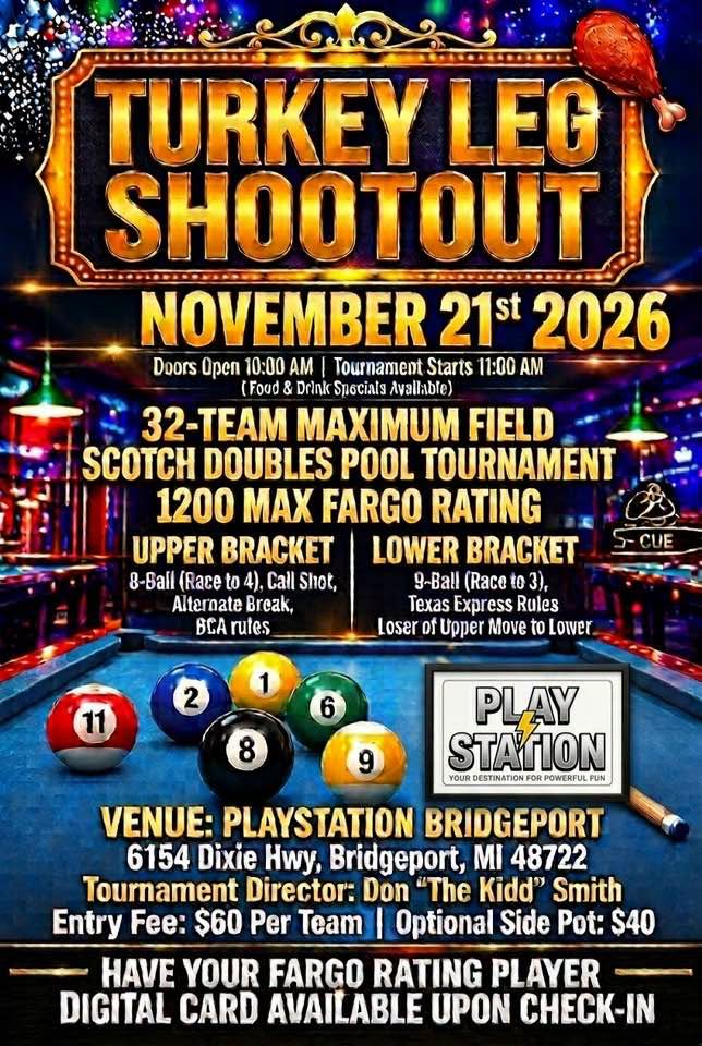 Turkey Leg Shootout flyer