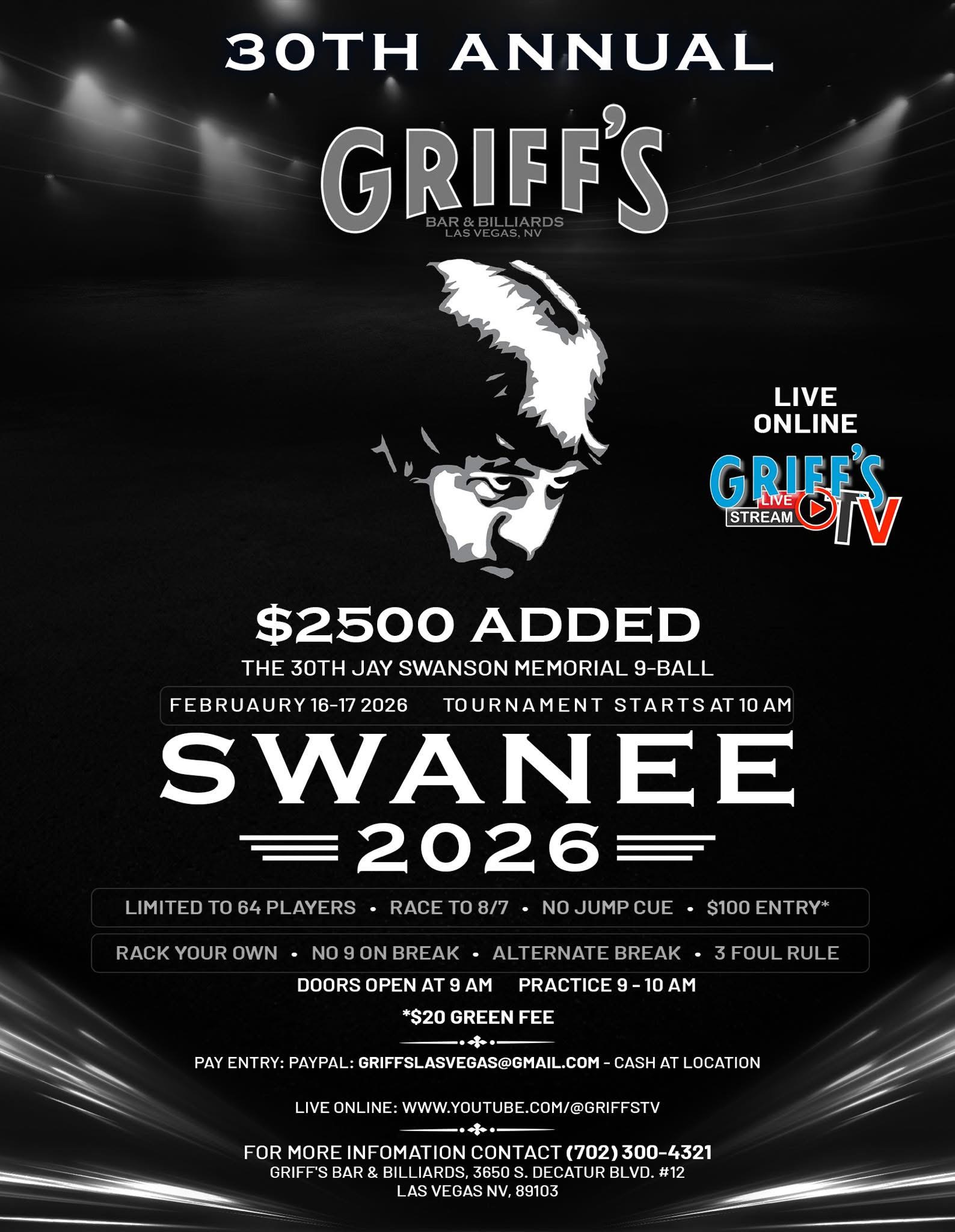 Swannee 2026 flyer