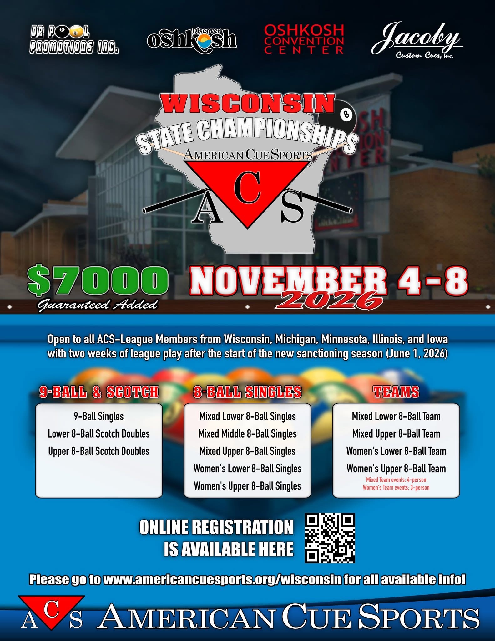 Wisconsin State Championships flyer